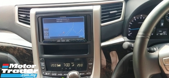 2012 丰田VELLFIRE 2.4cc ZG模型 (一个) REG 2017, 自由 2 年度保修