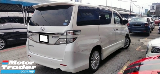 2012 丰田VELLFIRE 2.4cc ZG模型 (一个) REG 2017, 自由 2 年度保修