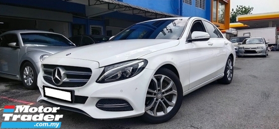 2015 MERCEDES-BENZ C-CLASS C200 2.0cc AVT (A) 2015 CKD 58K KM 2TAHUN WARANTI