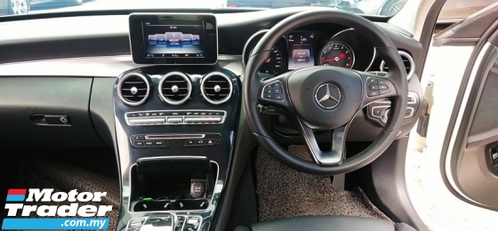2015 MERCEDES-BENZ C-CLASS C200 2.0cc AVT (A) 2015 CKD 58K KM 2TAHUN WARANTI