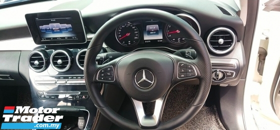 2015 MERCEDES-BENZ C-CLASS C200 2.0cc AVT (A) 2015 CKD 58K KM 2TAHUN WARANTI