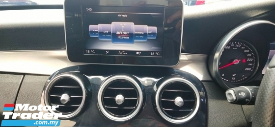 2015 MERCEDES-BENZ C-CLASS C200 2.0cc AVT (A) 2015 CKD 58K KM 2TAHUN WARANTI