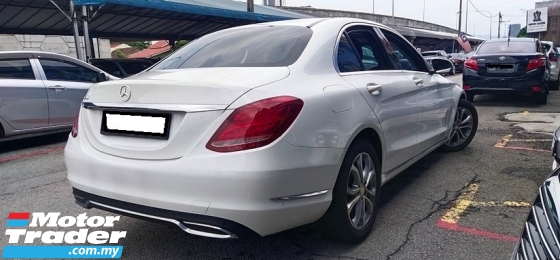 2015 MERCEDES-BENZ C-CLASS C200 2.0cc AVT (A) 2015 CKD 58K KM 2TAHUN WARANTI