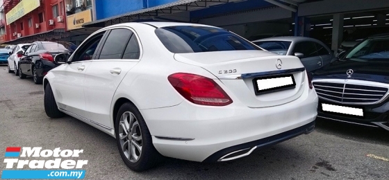 2015 MERCEDES-BENZ C-CLASS C200 2.0cc AVT (A) 2015 CKD 58K KM 2TAHUN WARANTI