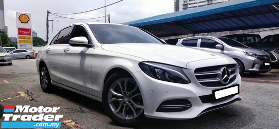 2015 MERCEDES-BENZ C-CLASS C200 2.0cc AVT (A) 2015 CKD 58K KM 2TAHUN WARANTI