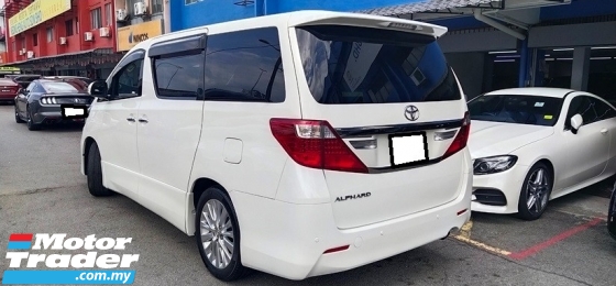 2013 丰田 ALPHARD 2.4cc 黄金型 2 模型 (一个) 85K KM 2 年保修