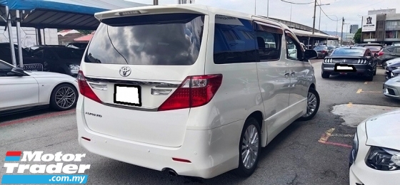 2013 丰田 ALPHARD 2.4cc 黄金型 2 模型 (一个) 85K KM 2 年保修
