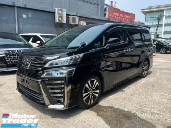 2019 TOYOTA VELLFIRE 2.5 ZG /3 EYE LED /SUNROOF /FULL ALPINE /DIM /BSM 