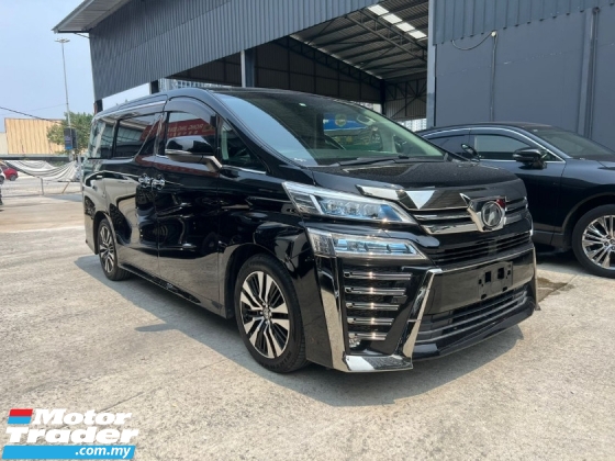 2019 TOYOTA VELLFIRE 2.5 ZG /3 EYE LED /SUNROOF /FULL ALPINE /DIM /BSM 