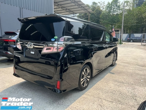 2019 TOYOTA VELLFIRE 2.5 ZG /3 EYE LED /SUNROOF /FULL ALPINE /DIM /BSM 