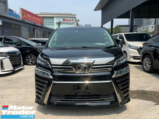2019 TOYOTA VELLFIRE 2.5 ZG /3 EYE LED /SUNROOF /FULL ALPINE /DIM /BSM 
