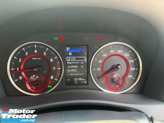 2019 TOYOTA VELLFIRE 2.5 ZG /3 EYE LED /SUNROOF /FULL ALPINE /DIM /BSM 