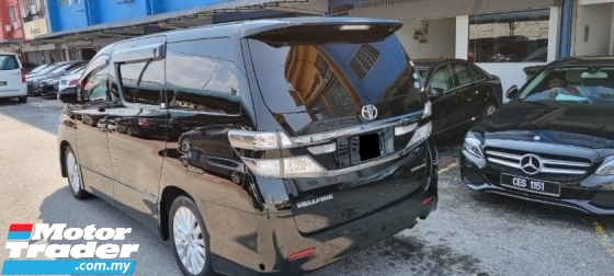 2014 TOYOTA VELLFIRE 2.4cc MODEL MATA EMAS (PERCUMA 2 Y WRTY) REGIS 2017 