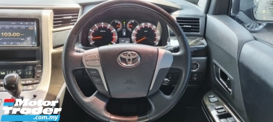 2014 TOYOTA VELLFIRE 2.4cc MODEL MATA EMAS (PERCUMA 2 Y WRTY) REGIS 2017 