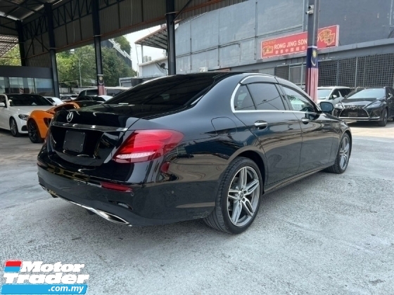 2019 MERCEDES-BENZ E-CLASS E200 2.0 AMG SEDAN /JAPAN SPEC /BURMESTER SOUND 