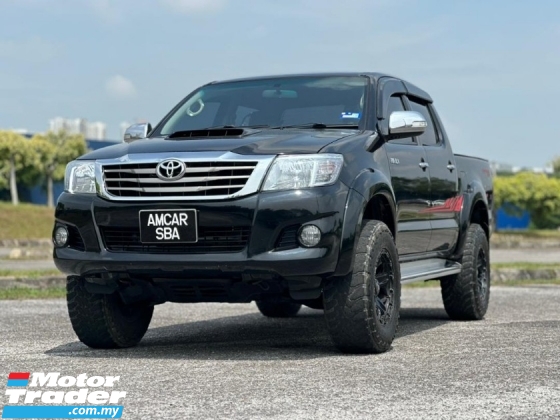 2012 TOYOTA HILUX 2.5 G VNT FACELIFT (A) WARANTY 1 YEAR