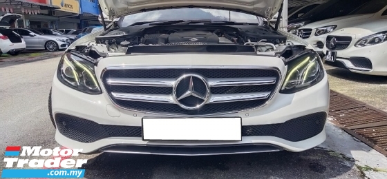 2017 MERCEDES-BENZ E-CLASS E200 2.0cc AVT (A) 107K KM, PERCUMA 2 JAMINAN TAHUN