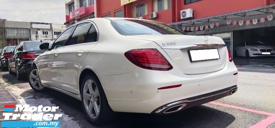 2017 MERCEDES-BENZ E-CLASS E200 2.0cc AVT (A) 107K KM, PERCUMA 2 JAMINAN TAHUN