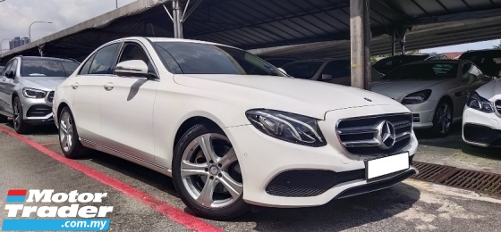 2017 MERCEDES-BENZ E-CLASS E200 2.0cc AVT (A) 107K KM, PERCUMA 2 JAMINAN TAHUN