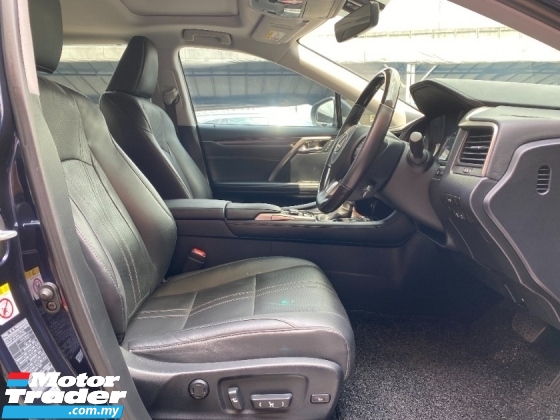 2016 LEXUS RX200T L SUNROF 360 But Kuasa CAM 4Trus Elektrik 