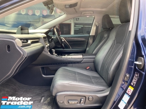 2016 LEXUS RX200T L SUNROF 360 But Kuasa CAM 4Trus Elektrik 