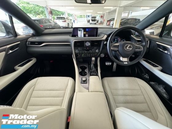 2019 LEXUS RX300 F SPORT WHITE LEATHER HUD BSM CHEAPEST OFFER UNREG