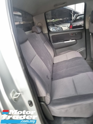 2011 TOYOTA HILUX 2.5cc 4X4 DOUBLE CAB (CKD) REGISTER 2011