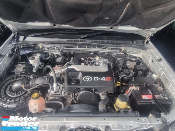 2011 TOYOTA HILUX 2.5cc 4X4 DOUBLE CAB (CKD) REGISTER 2011