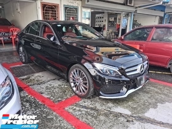 2017 MERCEDES-BENZ C-CLASS MERCEDES BENZ C350e 2.0cc AMG LINE (A) 59K KM