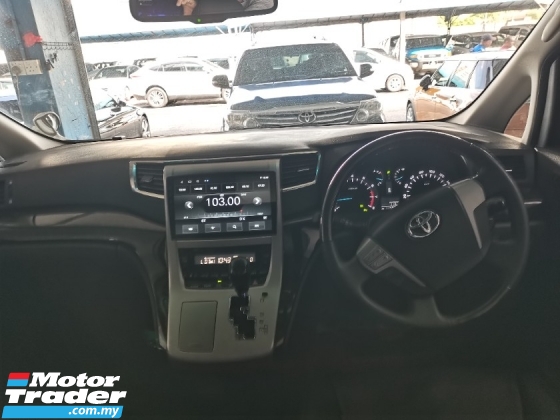2015 丰田VELLFIRE丰田VELLFIRE 2.4 Z-G 面部提升 (一个)
