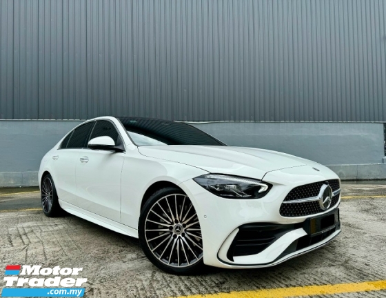 2023 MERCEDES-BENZ C-CLASS C300 2.0 AMG LINE SEDAN LOCAL SPEC WARRANTY BENZ