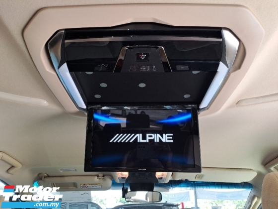 2019 TOYOTA ALPHARD  2.5 X 2019 YEAR UNREGISTER. ALPINE PLAYER.