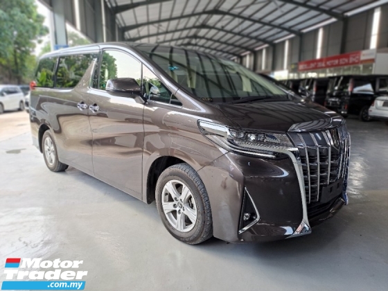 2019 TOYOTA ALPHARD  2.5 X 2019 YEAR UNREGISTER. ALPINE PLAYER.