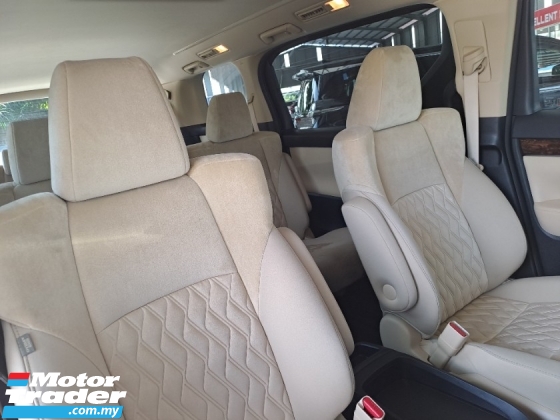 2019 TOYOTA ALPHARD  2.5 X 2019 YEAR UNREGISTER. ALPINE PLAYER.