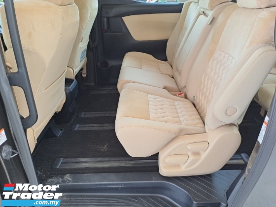 2019 TOYOTA ALPHARD  2.5 X 2019 YEAR UNREGISTER. ALPINE PLAYER.