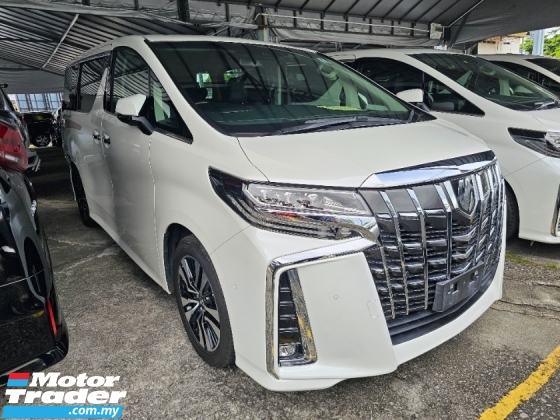 2020 TOYOTA ALPHARD 2.5 SC 3 LED JBL Theatre System Surround Camera Power Boot Blind Spot Monitor Unregistered