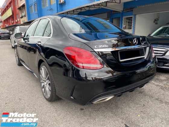 2017 MERCEDES-BENZ C-CLASS 350e AMG CKD Rekod Perkhidmatan Penuh Waranti Sehingga 25