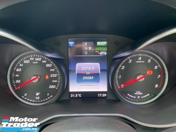 2017 MERCEDES-BENZ C-CLASS 350e AMG CKD Rekod Perkhidmatan Penuh Waranti Sehingga 25