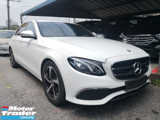 2019 MERCEDES-BENZ E-CLASS E200 CKD Gaya Sukan Tempatan Avantgarde 197BHP 71000 km Perkhidmatan Penuh HAP SENG (( percuma 2 thn Waranti ))
