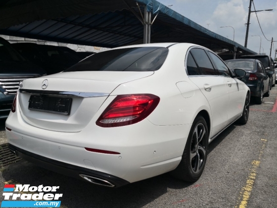 2019 MERCEDES-BENZ E-CLASS E200 CKD Gaya Sukan Tempatan Avantgarde 197BHP 71000 km Perkhidmatan Penuh HAP SENG (( percuma 2 thn Waranti ))