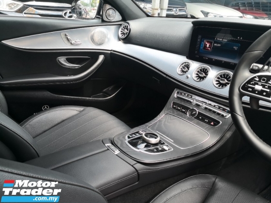 2019 MERCEDES-BENZ E-CLASS E200 CKD Gaya Sukan Tempatan Avantgarde 197BHP 71000 km Perkhidmatan Penuh HAP SENG (( percuma 2 thn Waranti ))