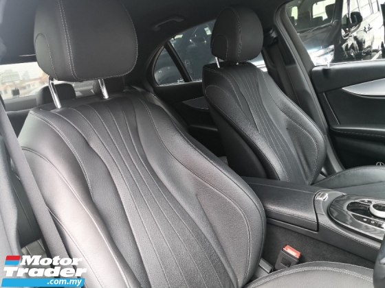 2019 MERCEDES-BENZ E-CLASS E200 CKD Gaya Sukan Tempatan Avantgarde 197BHP 71000 km Perkhidmatan Penuh HAP SENG (( percuma 2 thn Waranti ))