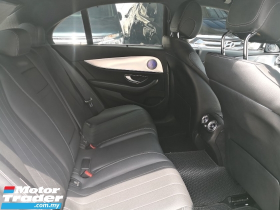 2019 MERCEDES-BENZ E-CLASS E200 CKD Gaya Sukan Tempatan Avantgarde 197BHP 71000 km Perkhidmatan Penuh HAP SENG (( percuma 2 thn Waranti ))