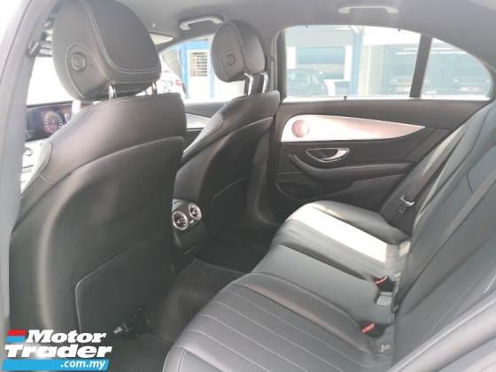 2019 MERCEDES-BENZ E-CLASS E200 CKD Gaya Sukan Tempatan Avantgarde 197BHP 71000 km Perkhidmatan Penuh HAP SENG (( percuma 2 thn Waranti ))