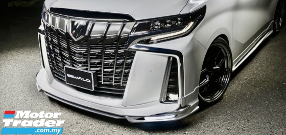Toyota Alphard 2019 2020 2021 2022 SC Wald bodykit body kit front side rear skirt lip door panel cover led lamp light Exterior & Body Parts > Car body kits 