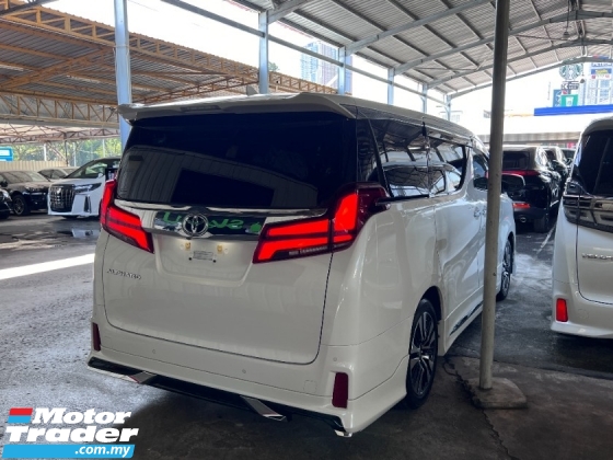 2021 TOYOTA ALPHARD 2.5 SC, Sunroof, DIM, BSM, bodykit, 38,000 km
