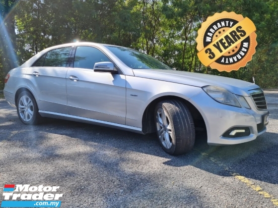 2011 MERCEDES-BENZ E-CLASS E250 CGI 1.8 AUTO