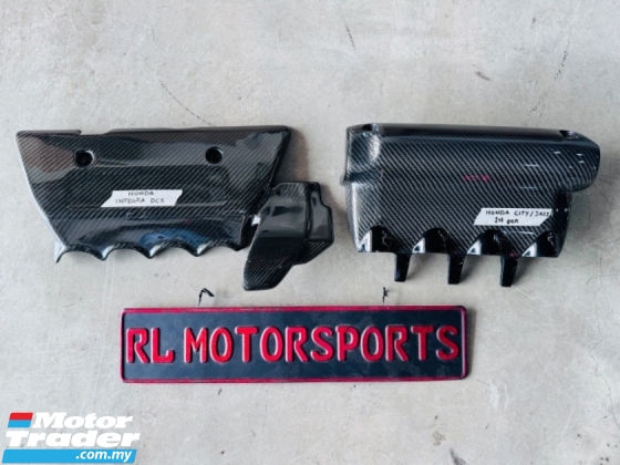 Honda city GD8 jazz fitt GD GD3 civic integra DC5 2003  2008 carbon fiber front engine cover cap bodykit body kit Exterior & Body Parts > Body parts 