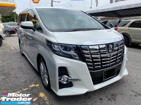 2017 TOYOTA ALPHARD 2.5 S Berdaftar 2021 7Seater 2Power Door P/Boot