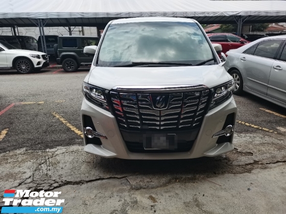 2017 TOYOTA ALPHARD 2017 Toyota Alphard 2.5 S Berdaftar 2021